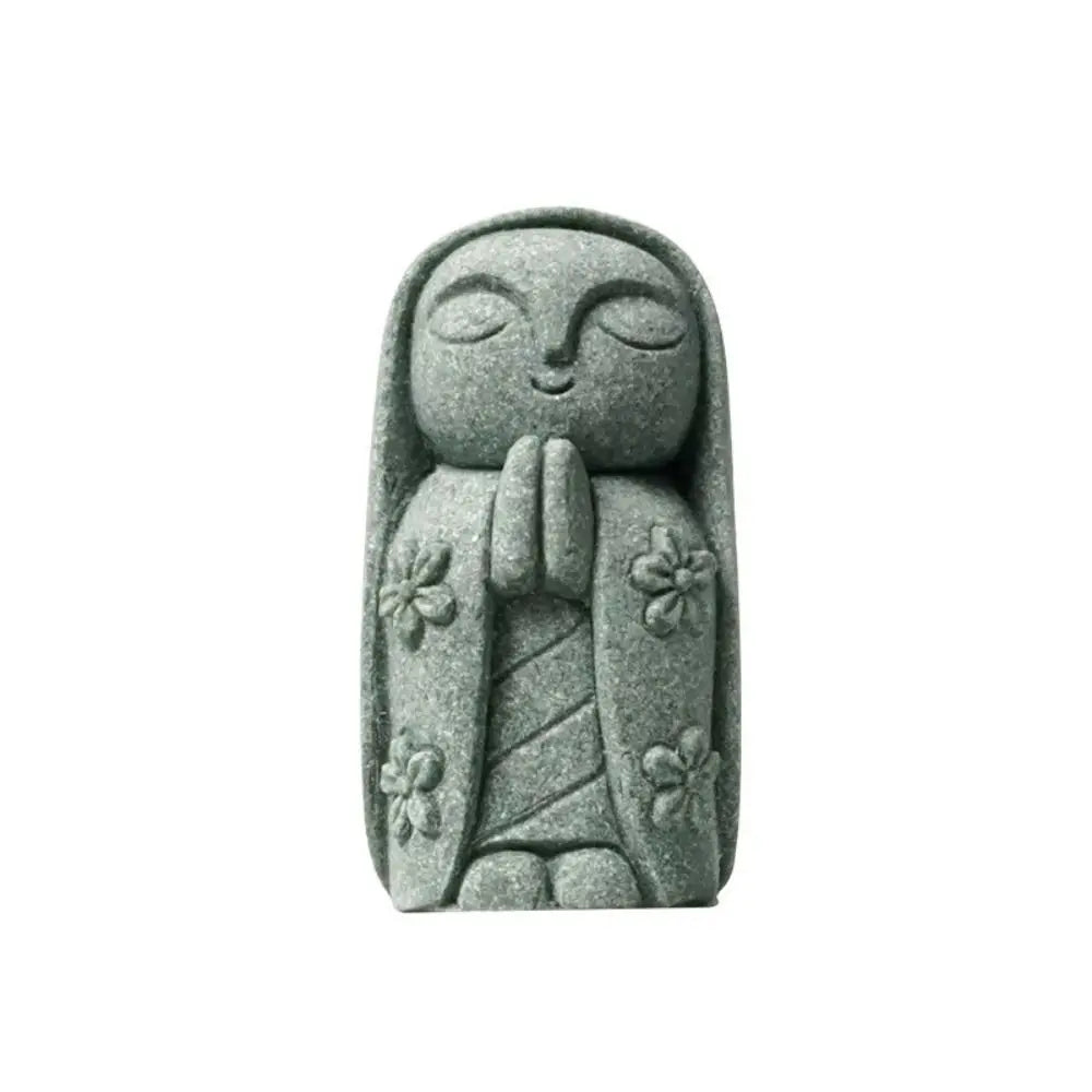 Miniature Buddha Statue – Handmade Little Monk Figurine, Multi-Style Zen Garden & Home Decor Ornament