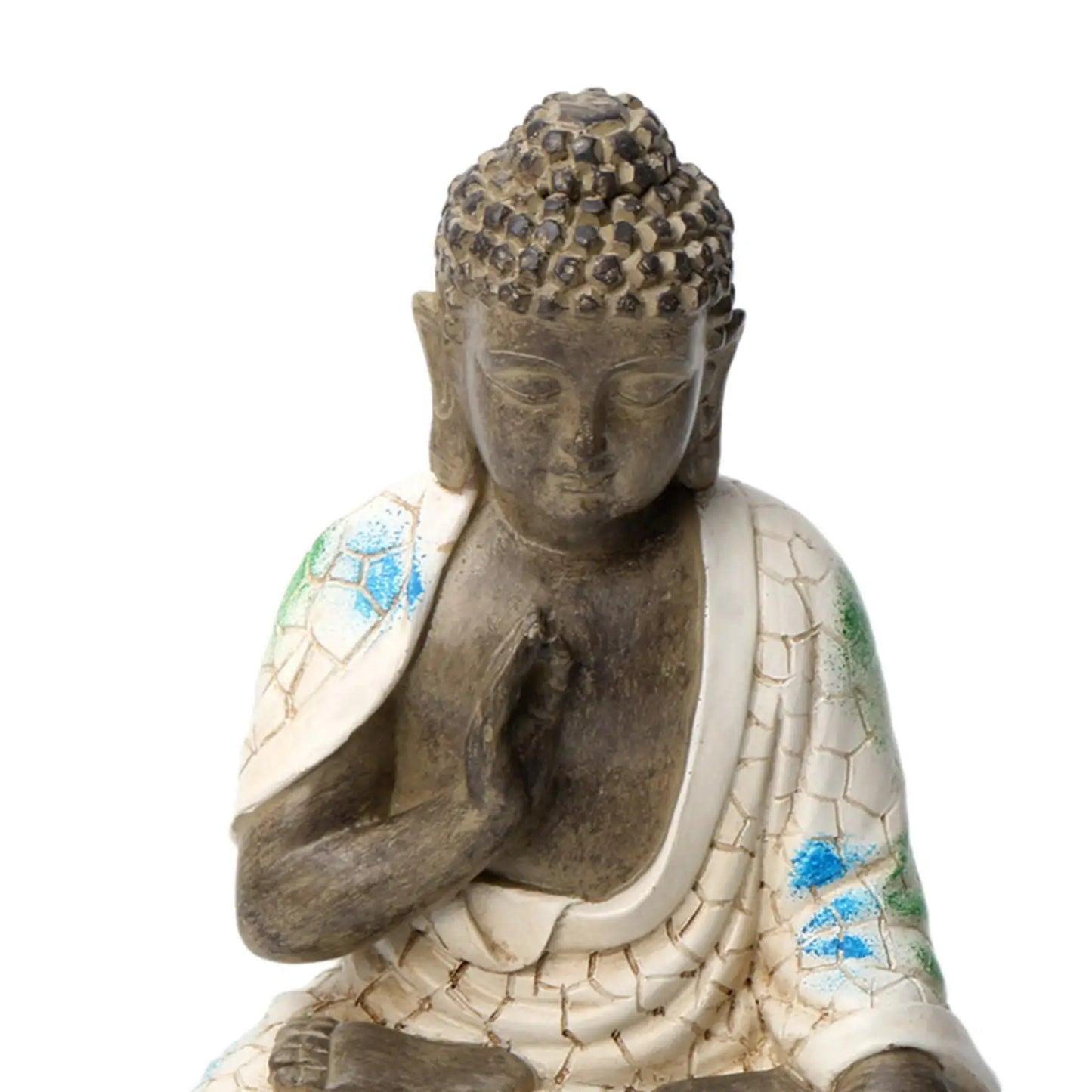 Small Buddha Statue – Resin Figurine, Sitting or Sleeping Design, Feng Shui Home & Garden Decor