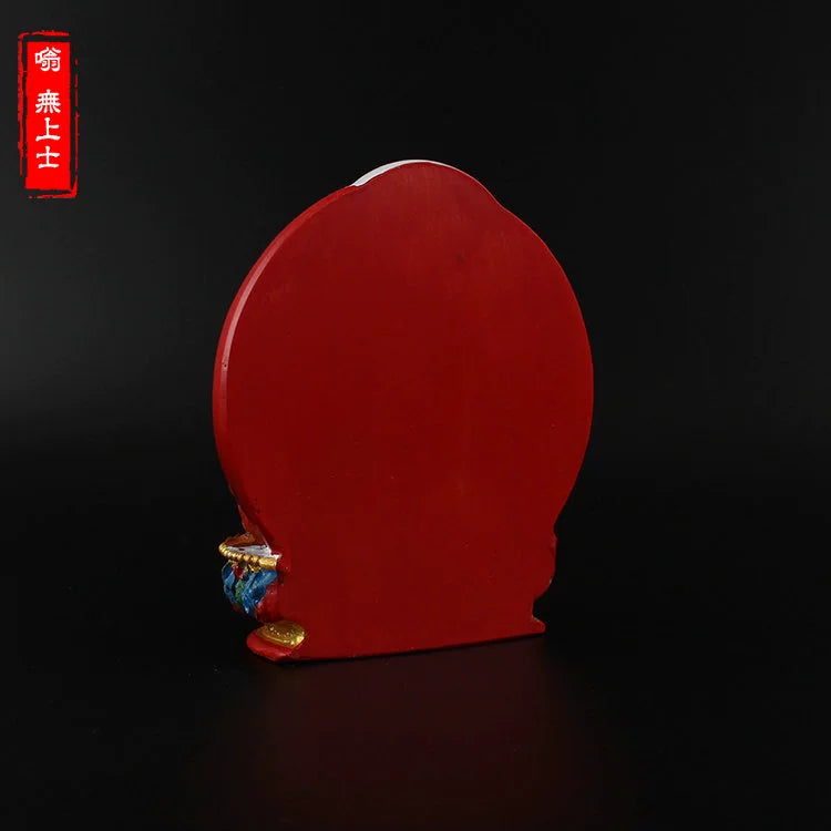 Vajrapani Statue – Hand-Painted Resin Bodhisattva Figurine, Small Buddhist Guardian Sculpture